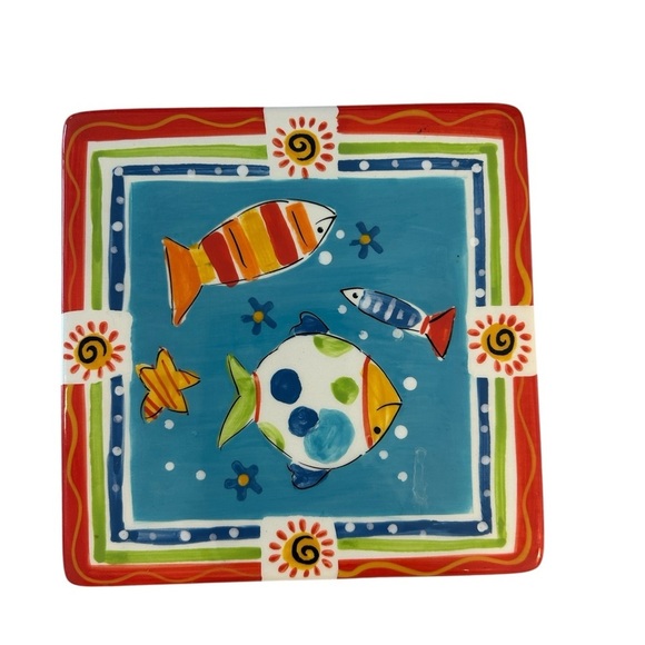 HAUSENWARE Ceramic Art Tile Trivet - Excellent Condition! - Picture 6 of 9